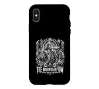 Carcasa para iPhone X/XS El Espíritu Japonés de los Votos de Montaña Camina Los Picos Samur