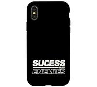 Carcasa para iPhone X/XS El éxito Tiene Enemigos Citas motivacionales Anti Bashers Regalos