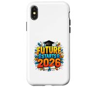Carcasa para iPhone X/XS El Futuro Comienza la Clase de graduación de diseño 2026