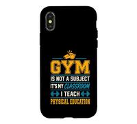 Carcasa para iPhone X/XS El Gimnasio no es una asignatura Educación física del Profesor Educación física