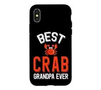Carcasa para iPhone X/XS El Mejor Abuelo de Cangrejo