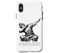Carcasa para iPhone X/XS El Momento Presente Dabbing Buddha Mindfulness Iluminación