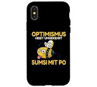 Carcasa para iPhone X/XS El optimismo se Llama Sumsi con el Trasero.