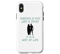 Carcasa para iPhone X/XS El Surf no es Solo un Deporte, es una Forma de Vivir