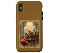 Carcasa para iPhone X/XS El zumaque Nowruz Rojo del Amanecer