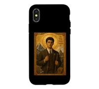 Carcasa para iPhone X/XS Elegante Icono católico de San Pier Giorgio Frassati