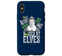Carcasa para iPhone X/XS Elf Movie Not Human Raised by Elves