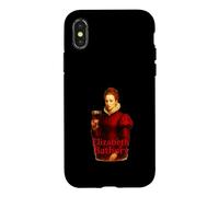 Carcasa para iPhone X/XS Elizabeth Báthory La Historia gótica de la condesa