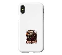 Carcasa para iPhone X/XS Ella Que Debe ser obedecida Bruja Halloween