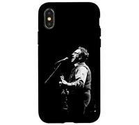 Carcasa para iPhone X/XS Elvis Costello y Las Atracciones Oliver's Army Foto en Vivo