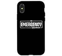 Carcasa para iPhone X/XS Emergency Department Healthcare Nurses ER Nurse Practitioner