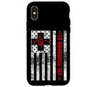 Carcasa para iPhone X/XS Emergency Room Patient Services ER Admissions Representative