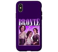Carcasa para iPhone X/XS Emily Bronte Booleg Hip Hop Rap Literatura Vintage