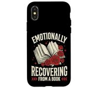 Carcasa para iPhone X/XS Emotionally Recovering from A Book Libro