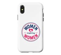 Carcasa para iPhone X/XS Empowerment Motivational Quote Graphic Women Inspiring Women
