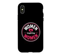 Carcasa para iPhone X/XS Empowerment Motivational Quote Graphic Women Inspiring Women