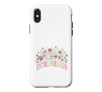 Carcasa para iPhone X/XS Emprendedor Floral Empresario Empresario Startup