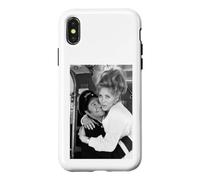 Carcasa para iPhone X/XS En los autobuses Reg Varney & Andria Lawrence en el Set 1971