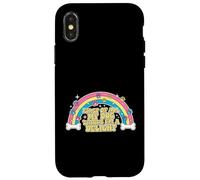 Carcasa para iPhone X/XS En Primer Lugar, mi Perrito Piensa Que Soy un Padre dueño de Perro deleite