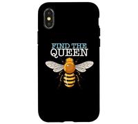 Carcasa para iPhone X/XS Encuentra la entomología de Insectos del colmenario Queen Bee