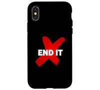 Carcasa para iPhone X/XS End It Human Trafficking - Fin de la Trata de Personas y la esclavitud