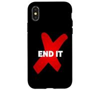 Carcasa para iPhone X/XS End It Human Trafficking - Fin de la Trata de Personas y la esclavitud