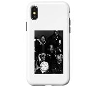 Carcasa para iPhone X/XS Enemigo público Chuck D & Flavor Flav Hip Hop por AJ Barratt