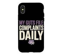 Carcasa para iPhone X/XS Enfermedad de Crohn Guerrero de Crohn Apoyo al Guerrero EII