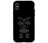 Carcasa para iPhone X/XS Enredo cuántico, física, teoría de la Ciencia, Ropa gráfica