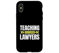 Carcasa para iPhone X/XS ¡Enseñando a futuros Abogados! Divertido Profesor de Derecho