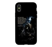 Carcasa para iPhone X/XS Epic Bible Verse Christian Graphic - Put on The Armor of God