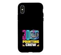 Carcasa para iPhone X/XS Equipo de robótica de la Escuela Espacial Creador de Equipos de impresión 3D
