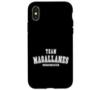 Carcasa para iPhone X/XS Equipo MAGALLANES Miembro vitalicio Familia Apellido