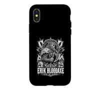 Carcasa para iPhone X/XS Erik Bloodaxe Hacha De Reyes Norse Viking Runas