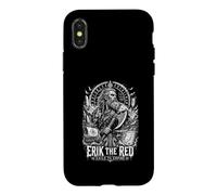 Carcasa para iPhone X/XS Erik El exilio Rojo a la Saga vikinga del Imperio