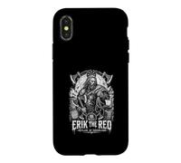 Carcasa para iPhone X/XS Erik el Rojo Fuera de la Ley de Groenlandia Viking