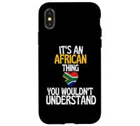 Carcasa para iPhone X/XS Es una Cosa Africana Que no entenderías África Divertida