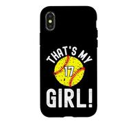 Carcasa para iPhone X/XS Esa es mi Chica número 17