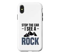 Carcasa para iPhone X/XS Escalada Parar el Coche VIO a un geólogo Escalador de Rocas