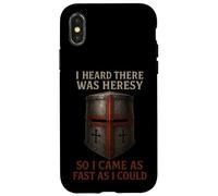 Carcasa para iPhone X/XS Escuché Que hubo herejía - Caballeros Templarios