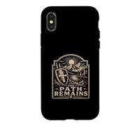 Carcasa para iPhone X/XS Escudo Cruz Cristiano El Camino Permanece Montaña