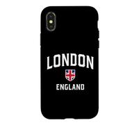Carcasa para iPhone X/XS Escudo Patriota de la Bandera de Londr
