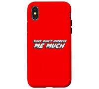 Carcasa para iPhone X/XS Eso no me impresiona Mucho | 1990's Music Country