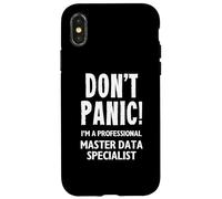 Carcasa para iPhone X/XS Especialista en Datos Maestros