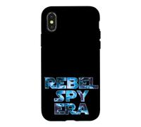 Carcasa para iPhone X/XS Espía rebelde era Ciencia Estrella Galaxias ficción Espacio