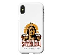 Carcasa para iPhone X/XS Espíritu del Toro Sentado Jefe Nativo Americano Lakota Sioux