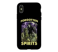 Carcasa para iPhone X/XS Espíritus olvidados de Halloween espeluznantes Fantasmas de la Parca