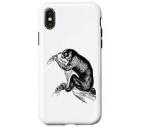 Carcasa para iPhone X/XS Estampado Vintage Slow Loris