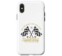 Carcasa para iPhone X/XS ¿Estás Listo para Este Evento Speed Way 1923 Racing