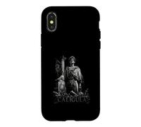 Carcasa para iPhone X/XS Estatua Oscura del Emperador Romano Calígula Estética